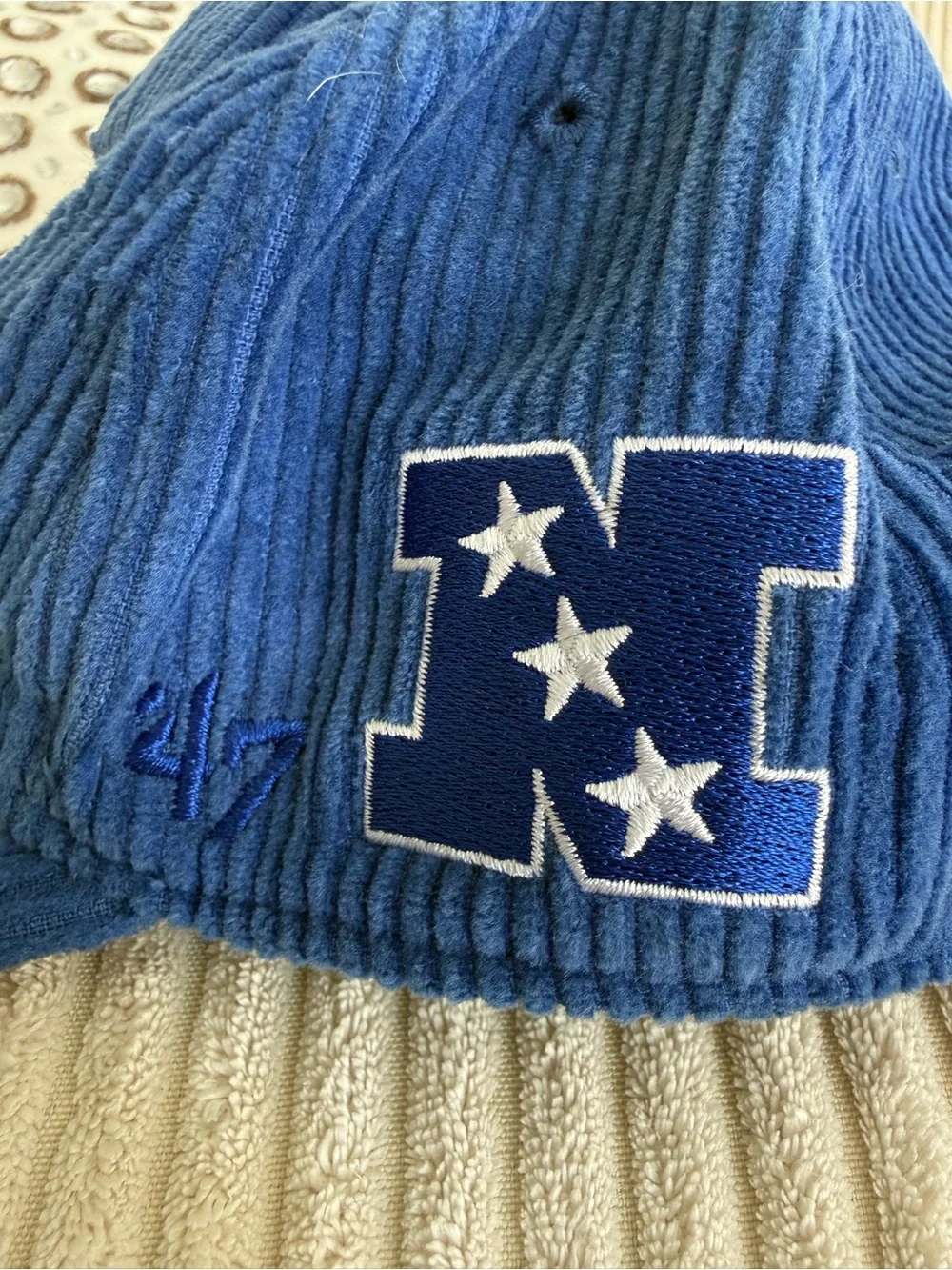 KITH X NFL New York Giants Corduroy SnapBack